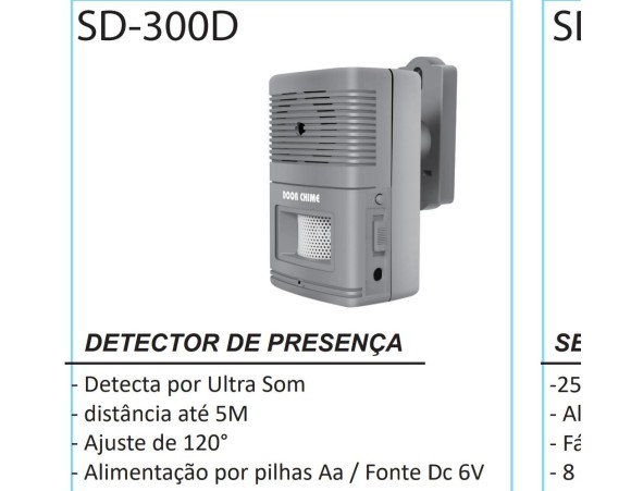 DETECTOR DE PRESENÇA