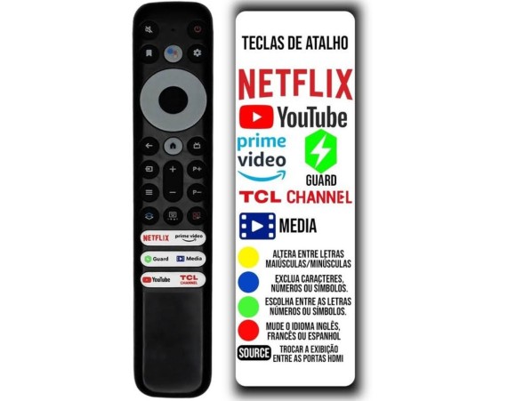 TCL NETIFLIX/STAN/PRIME/4K 7689