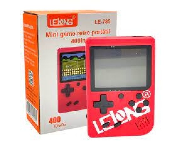 MINI GAME RETRO PORTATIL REGARREGAVEL/AV LE-785