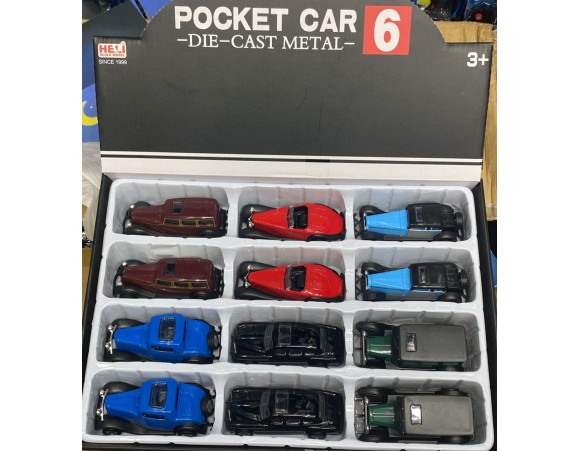 COLEÇÃO ferro CLASSICO POCKET CAR