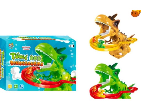 DINOSSAURO MUSICAL ESCORREGADOR TK-1227