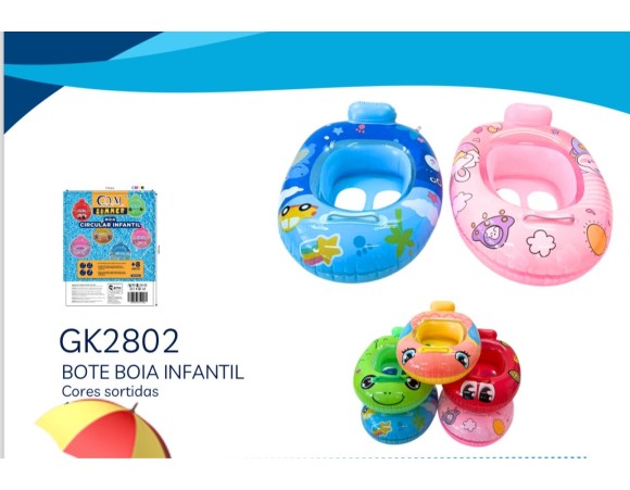 BOTE BOIA INFANTIL INFLAVEL GK2802