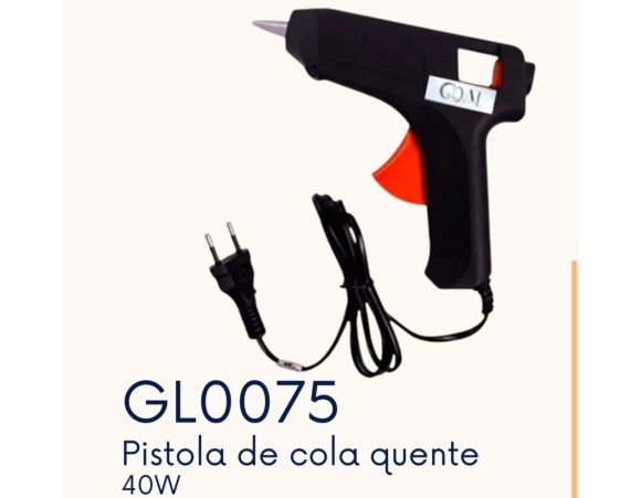 PISTOLA COLA QUENTE 110V-220V 40W GL0075