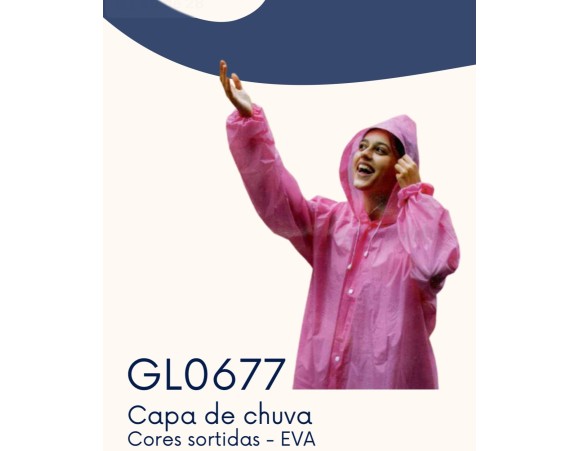 CAPA DE CHUVA EVA ADULTA  GL0677