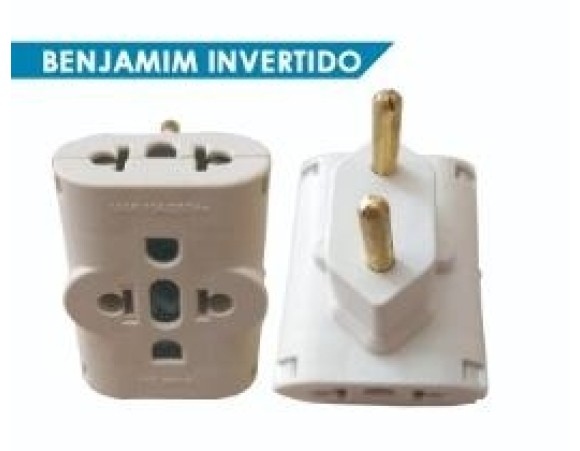 ADAPTADOR DE TOMADA T INVERTIDO